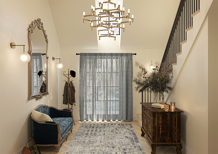 Pescara Voile, Slate - Made to Measure Curtains - Image 16